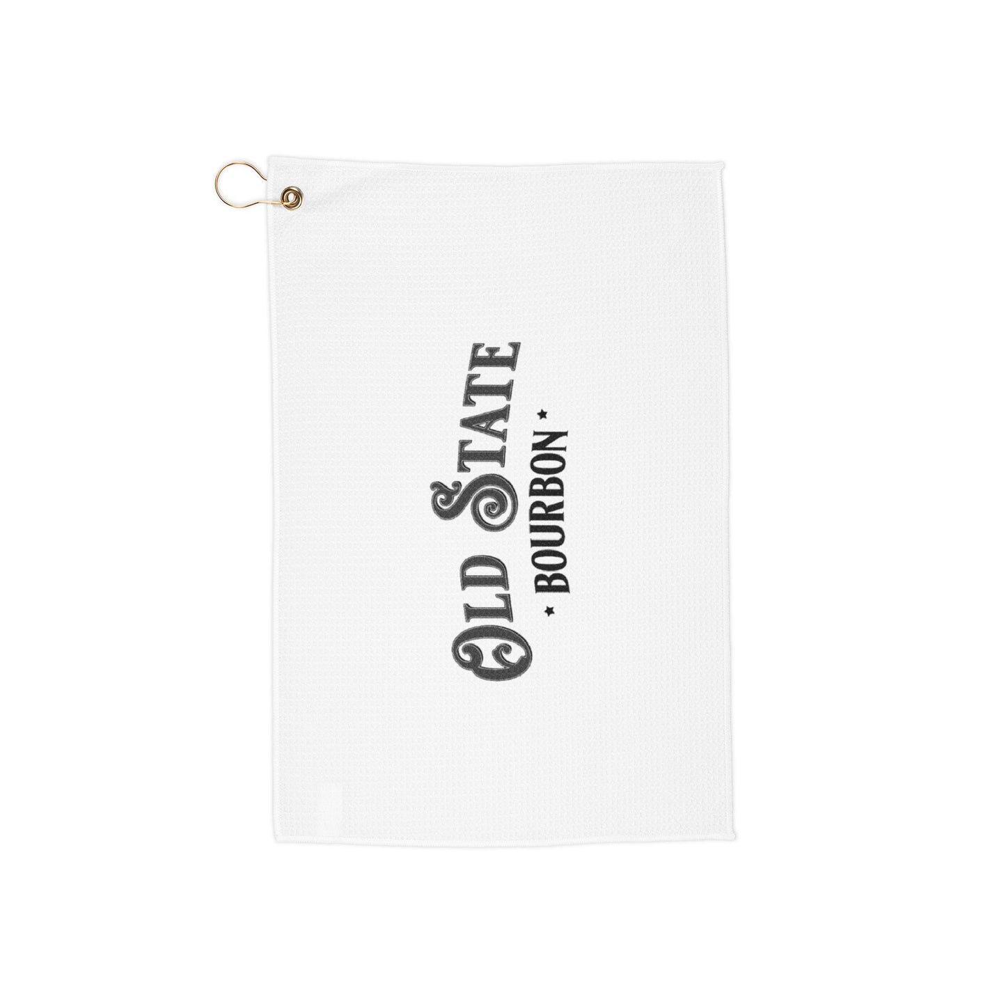 Old State Bourbon Golf Towel Banner Logo