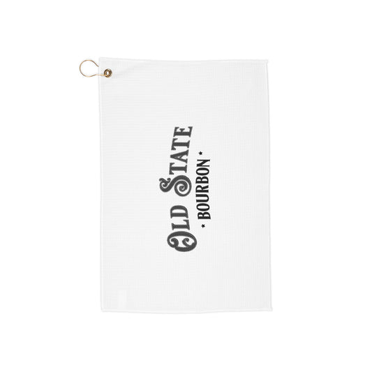 Old State Bourbon Golf Towel Banner Logo