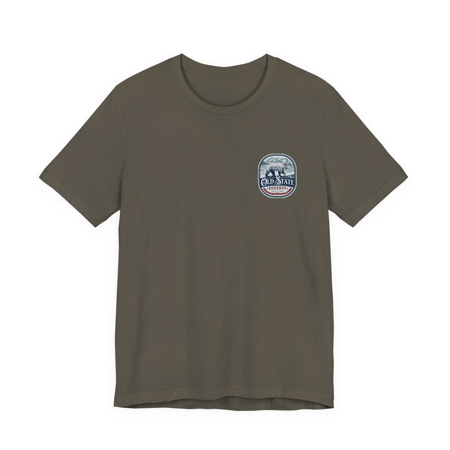 Old State Tee bear logo