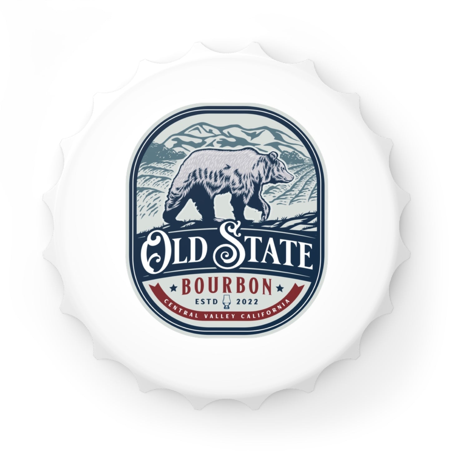 Old State Magnetic Bottle Opener