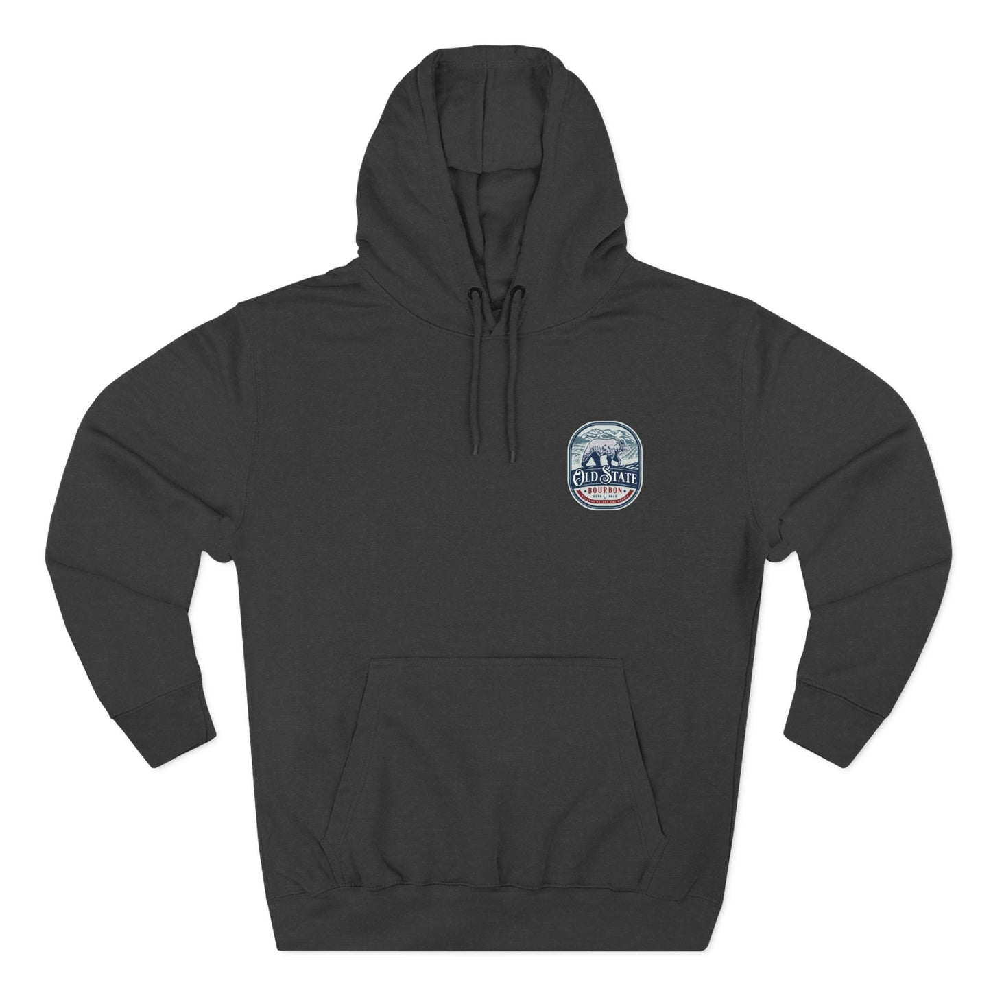 Old State Hoodie bear logo
