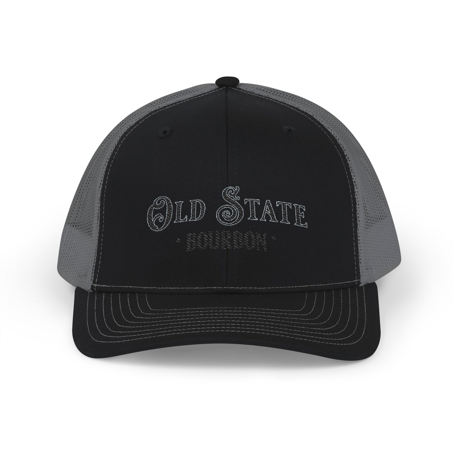 Old State Bourbon Trucker Hat banner logo